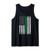 Thin Green Line Flag, Proud Military Gift Support Veterans Tank