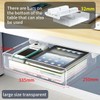 Closiq Desk Drawer Organizer – Self Adhesive Hidden Compartments for
