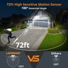 LEPOWER Battery Powered LED Flood Light Outdoor,1500LM Motion Sensor Security