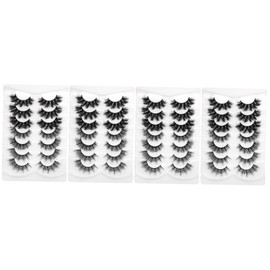 Baluue 28pairs Eyelashes for Women Lightweight and Comfortable False Lashes for Parties Weddings and Special Occasions