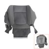FZJDSD Gray Cloth Driver Side Bottom Replacement Seat Cover Compatible