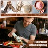 Threlaco Electric Salt and Pepper Grinder Set with 1 Portable