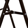 Household Essentials Valet Folding Clothes Rack, Strong Metal X-Frame, Chic
