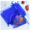 Wanfoou Pack of 100 Organza Bags, Gift Bags, 10 x