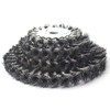 Twist Wire Wheel Brush, Flat Knotted Steel Wire Angle Grinder