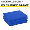 ABCCANOPY Instant Canopy SunWall 10x10 FT, 3 Pack Sidewall Only,