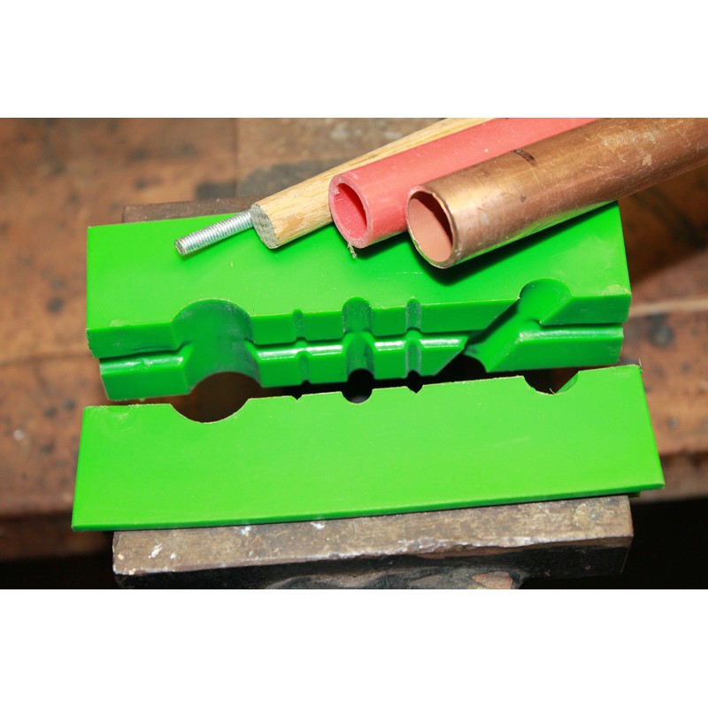 Grip & Bender Soft Vice Protection Jaws, 100 mm /