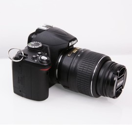 Foto&Tech Stainless Steel Big Round Lug Ring Camera Strap Split Ring for Medium Cameras (4 pcs, Original)