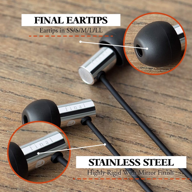 final E3000 カナル型イヤホン マイク付きコントローラー FI-E3DSSC