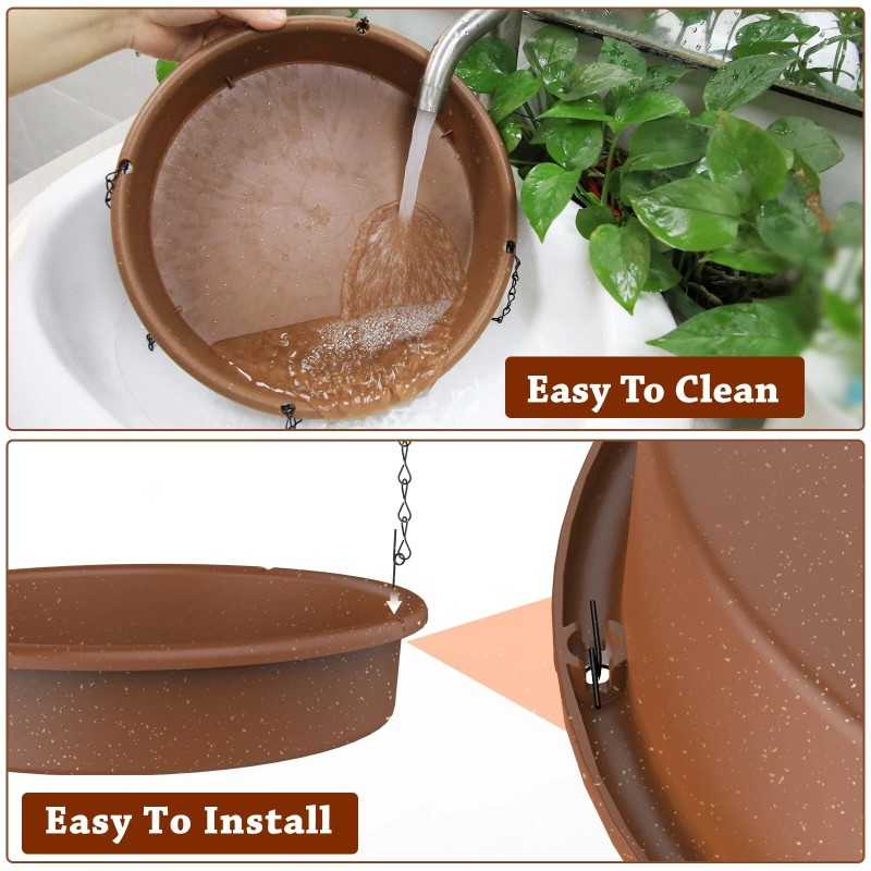 Outdoor Solar-Powered Bird Bath Fountain: Updated Hummingbird Design for Gardens