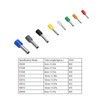 1000Pcs Wire Ferrules Terminals Kit Brass PP Ferrules Crimping Kits