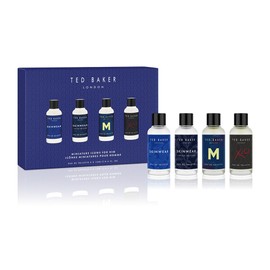 Ted Baker 4 x 15ml Miniature Scents Gift Set for Him Skinwear, Skinwear Limited Edition M and X20 Mens Fragrance Set