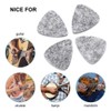 Pack of 10 Wool Felt Picks 3 mm for Guitar