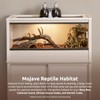 New Age Pet ECOFLEX 36" Mojave Reptile Lounge -Durable Wood