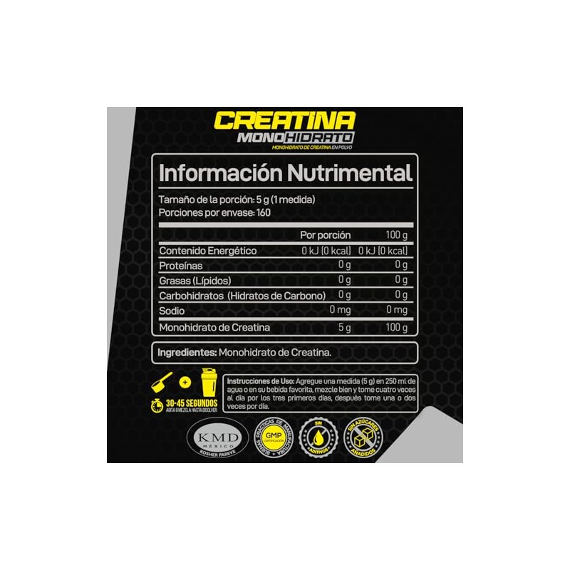 Forzagen | Creatina Monohidrato de Alta Pureza | 5 g