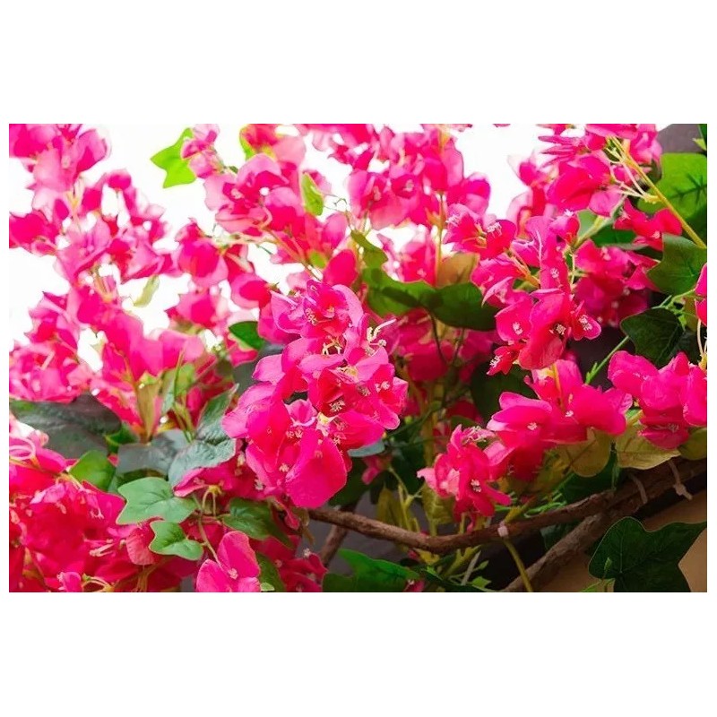 Liven Home & Decor Bugambilia Artificial Flor Rama Decoración Vara