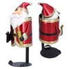 Santa Claus Wine Rack Innovative Dinning Table Decoration Ornament for