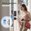 Secusly Smart Door Lock Set, Fingerprint Door Lock with Lever
