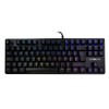 GAME FACTOR KBG500-RD Teclado Mecánico Gamer, con Ñ Tenkeyless, Retroiluminación