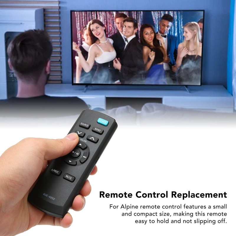 RUE 4202 for Alpine Remote Control for CDE 124SXM, 175BT,