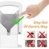 Bagel Slicer, Stainless Steel Bagel Precision Cutter with Safety Handle,