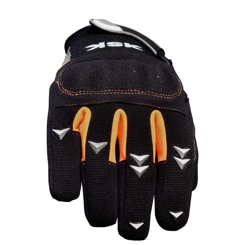 KSK Cross Gloves - Transitional Motorcycle Gloves Scooter Orange Size