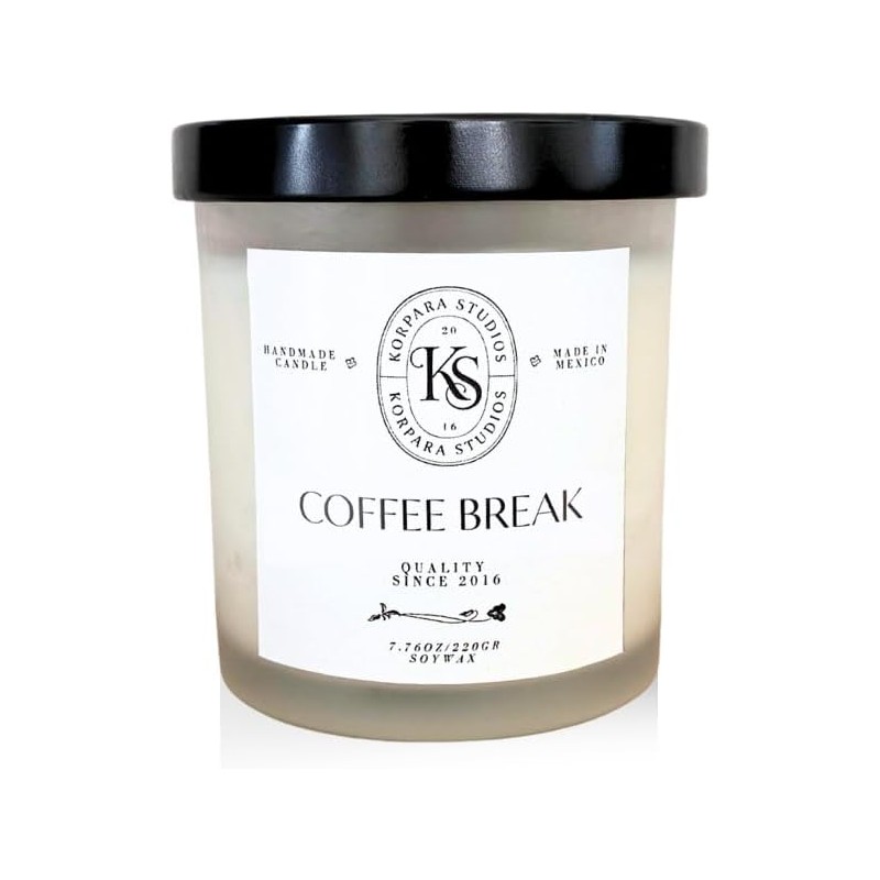 Vela aroma Ocean Breeze. Vela relajante de cera de soya.