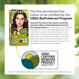 Naturtint Permanent Hair Colour Gel 5W Radiant Medium Brown, Plant Enriched, Ammonia Free, Long Lasting Grey Coverage and Radiant Colour, Nourishment and Protection