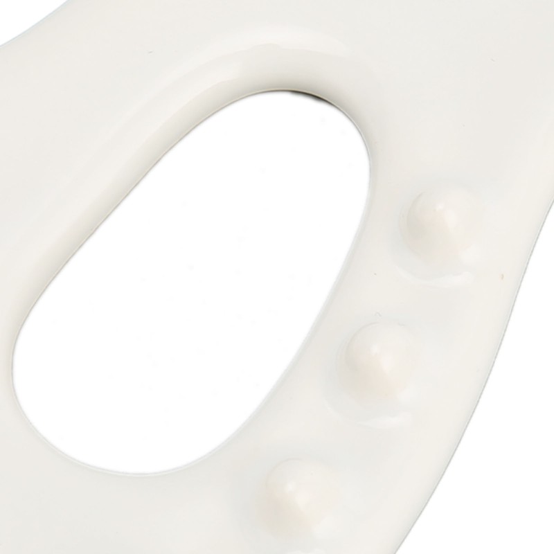 Ceramic Gua Sha Scraping Tool Ergonomic Rounded Edges Gua Sha