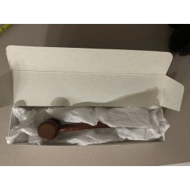 Auction Judge Gavel Hammer Prop Mallet Brown Wood Wooden Judges USA Shipped