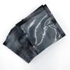 FoodVacBags 4" X 4" Black Back Clear Front Embossed Vacuum