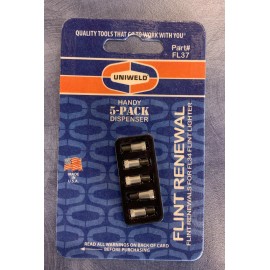 UNIWELD FLING RENEWALS (FOR FLINT LIGHTER) 5/PK FL37