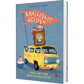 Knäckebrothelden: oder: Wie man seine Familie rettet | Eine witzige und warmherzige Familiengeschichte für Jungen und Mädchen ab 10