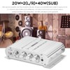 Mini HiFi Stereo 2.1 Channel Audio Amplifier for Home Car