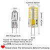 RAYHOO 10pcs G4 LED Bulbs JC Bi-Pin Base Light Lamps