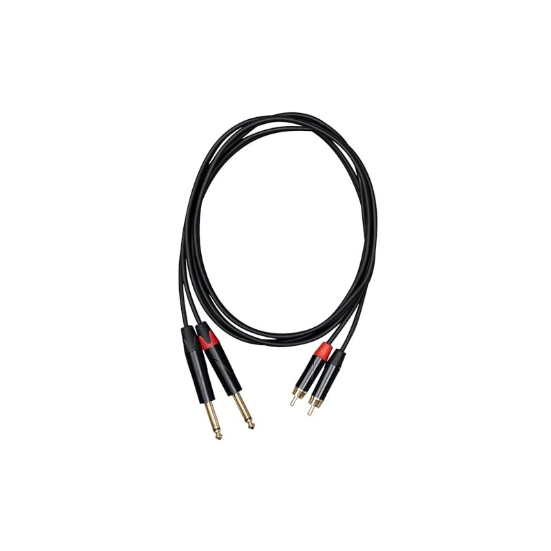 Cascha Advanced Line Audio Cable RCA (2M) to Jack (2M),