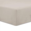 Vision - Spannbettlaken 140x190cm - Beige - 100% Baumwolle