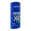 Arrid XX Antiperspirant/Deodorant Solid, Unscented, 2.7-Ounce Sticks (Pack of 6)