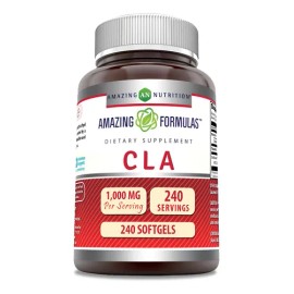 Amazing Nutrition Cla 1000mg Suplemento En Cápsulas Blandas