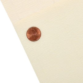 Paper Mart Italian Crepe Paper Roll, Luxurious 180 GSM 19.5 x 98 Inches Decorative Tissue, Off White 603, Cartotecnica Rossi Crepe Paper for Crafting