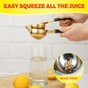 SHIKORI Lemon Squeezer, Large Heavy Duty Handhelp Juicer for Lemon,