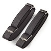 Peace Kobo Armband, Ribbon Rubber, 02. black/gray