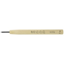 Meguro Chisel Motokihide Chisel with Steel Triangular Blade 0.1 inch (3 mm)