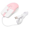 Wired Mouse Ergonomic Streamlined Cool RGB Optical Sensor Gaming Mechanical