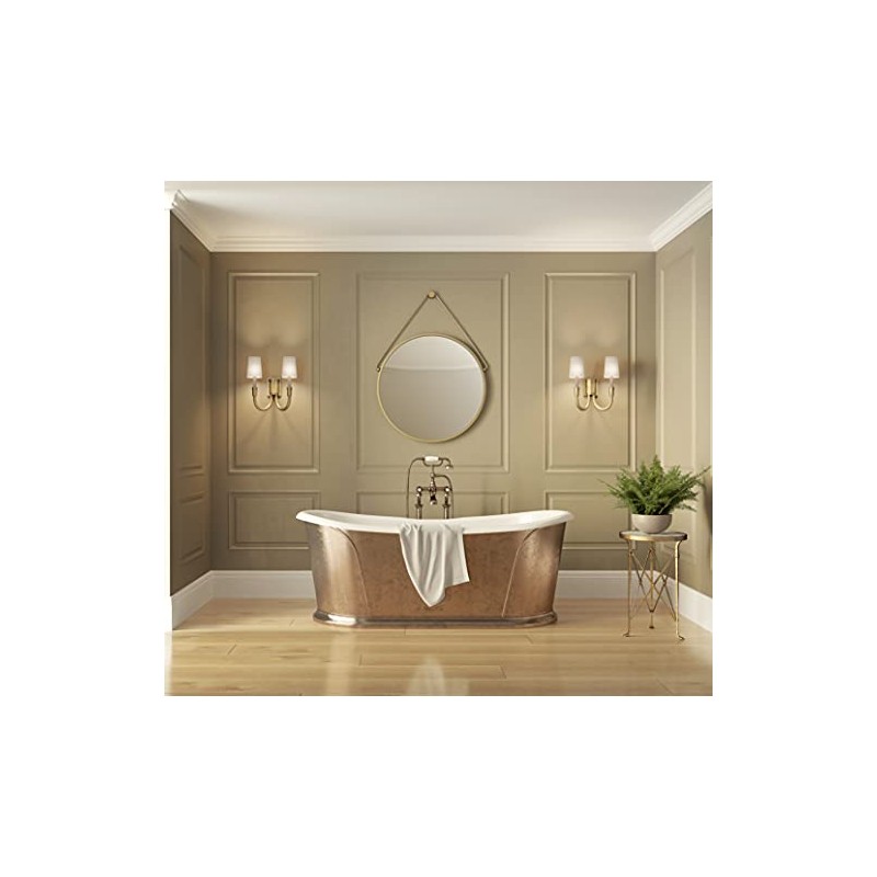 Bulbrite LED Filament CA10 Nostalgic Thread Edison Light Bulb, 25