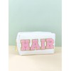 Portable Makeup Bag Pu Leather Cosmetic Bag Waterproof Travel Organizer