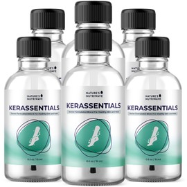 Nature’s NutriWave Kerassentials Oil, 8-IN-1 Plant-Based Formula, Natural Ingredients | Made in USA, No Stimulants, Non-GMO – 15ml, 6 Month Supply