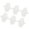 LALAFINA 6pcs Cloth Sanitary Pads Reusable Liners for Travel Washable