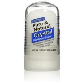 Minipasta de cristal puro y natural de piedra desodorante tailandés, 2.2 onzas