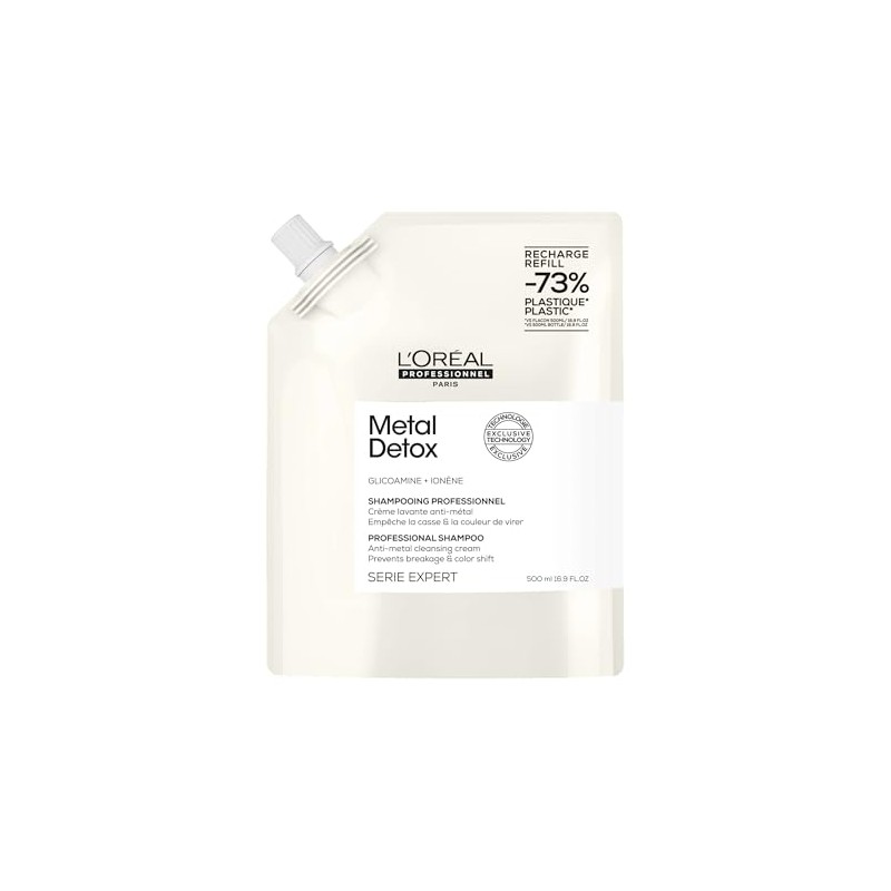 L'Oréal Professionnel Metal Detox Shampoo Refill 500ml